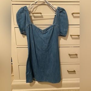 Denim dress